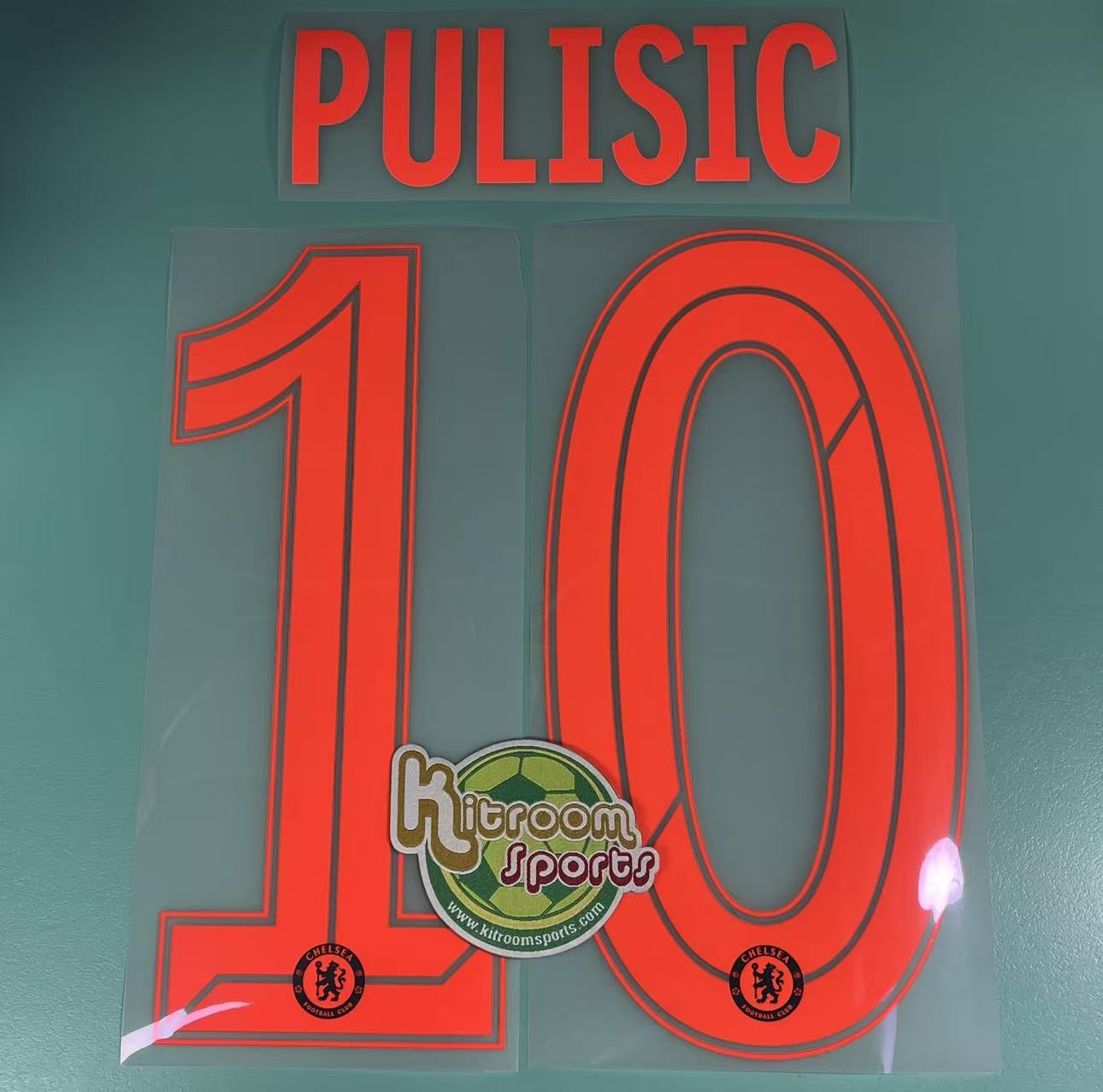 2021-22 Chelsea 3RD UCL Nameset #10 PULISIC