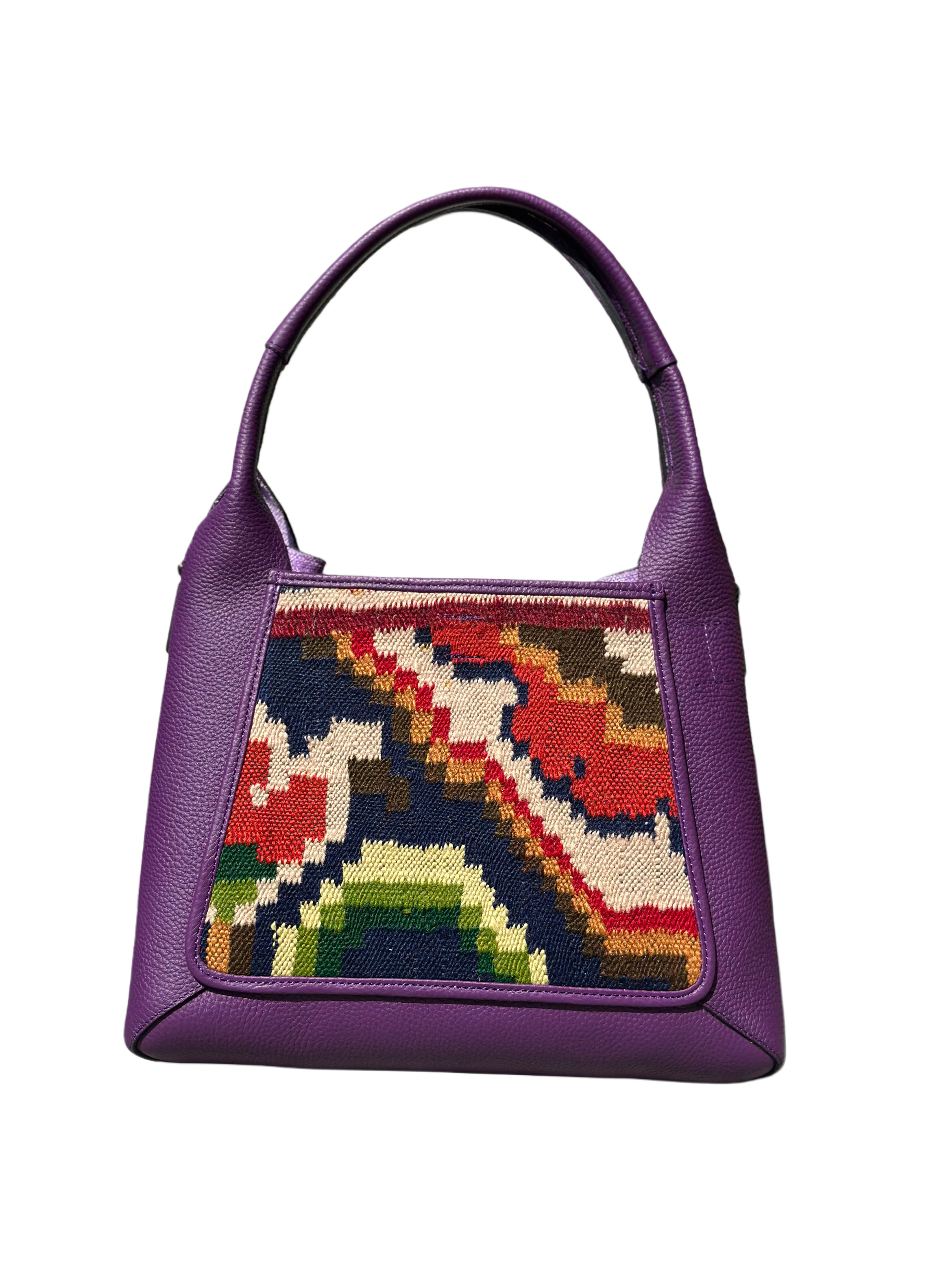 K4 土耳其真皮地氈手袋（紫色）