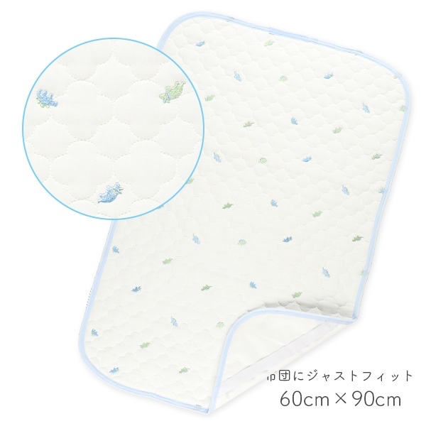 🇯🇵預訂 日本直送🇯🇵恐龍刺繡防水絎縫床墊60x90cm