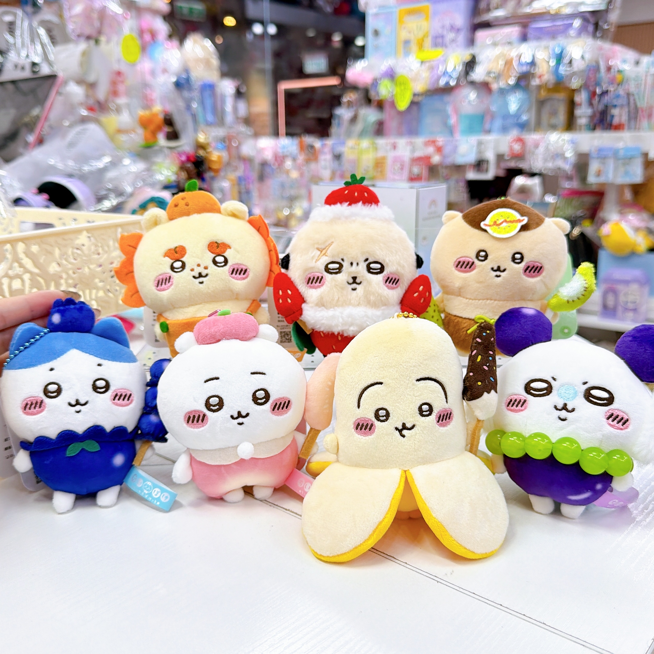 日本直送chiikawa 扮水果系列新款公仔掛飾