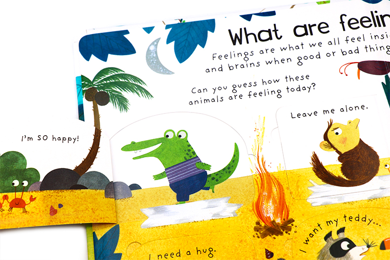 Usborne First Questions and Answers系列翻翻書What are feelings? 感覺是什麼