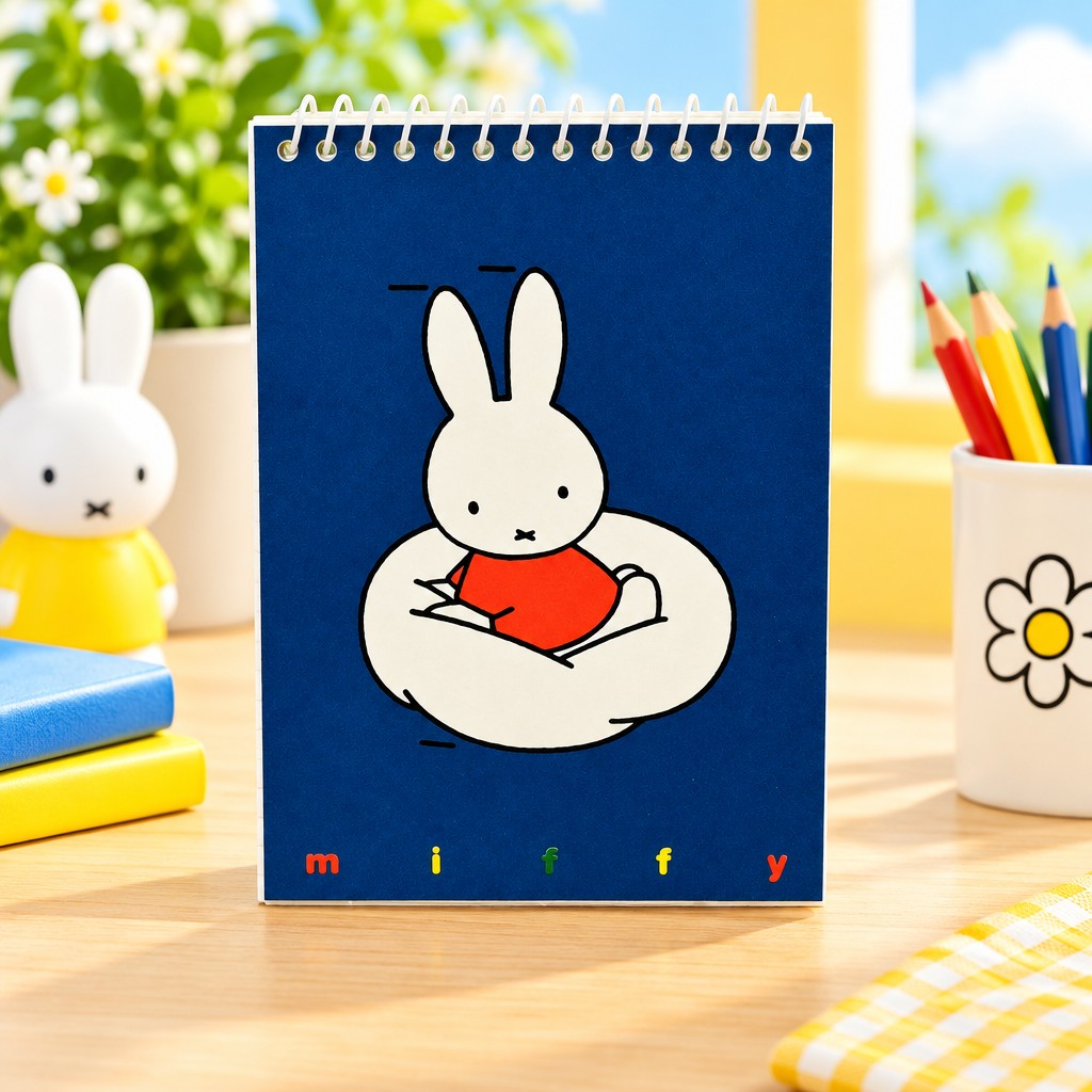 0.5 CM小方格線圈簿 MIFFY  (MP-M4)