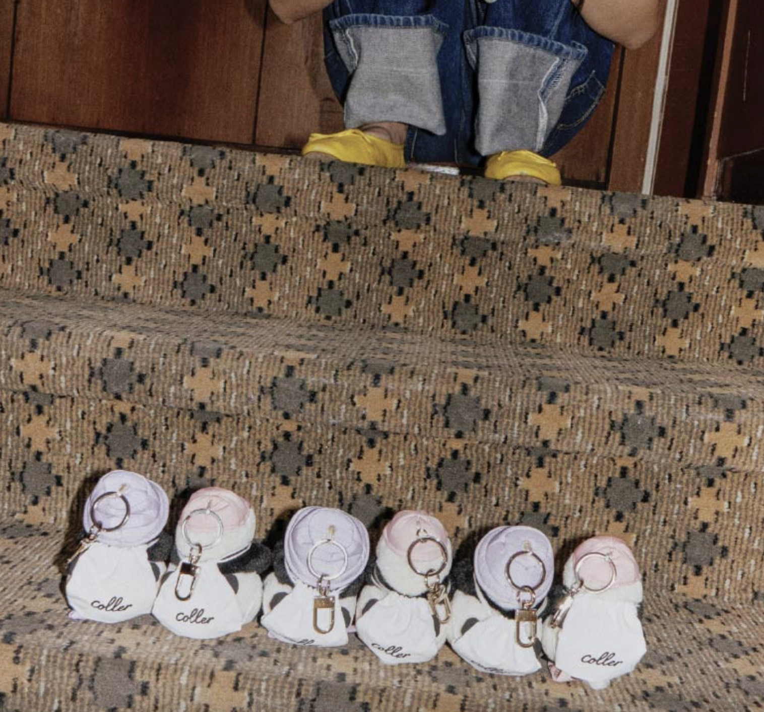 📦訂購 韓國代購 COLLER x Everland Bao Family 寶家族 睿寶輝寶 公仔鎖匙扣 