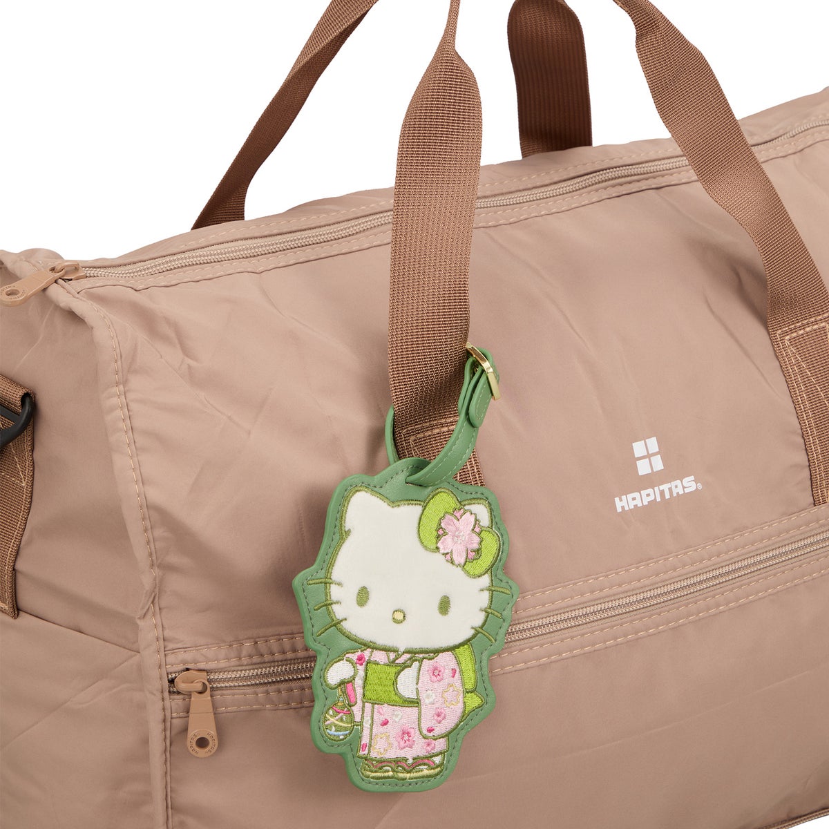 現貨｜Sanrio Hello Kitty 日版 抹茶系列 刺繡 行李牌 (SA43)