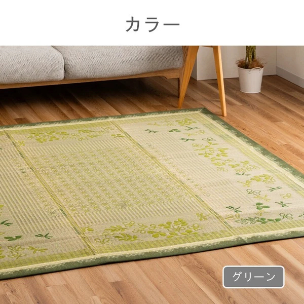 日本夏の風物詩榻榻米（藺草）金魚地墊