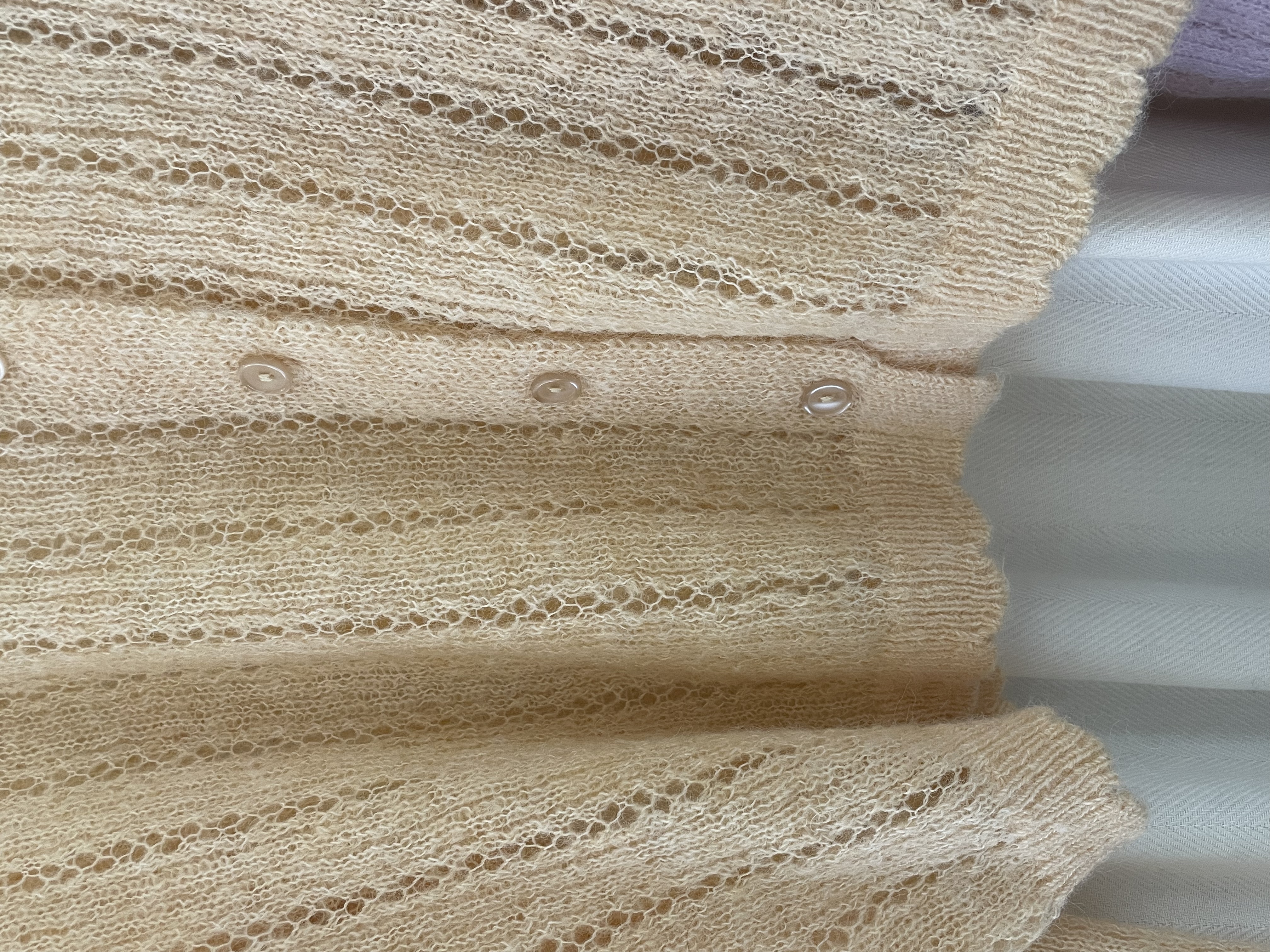 🌷| PASTEL LACE UP CARDIGAN