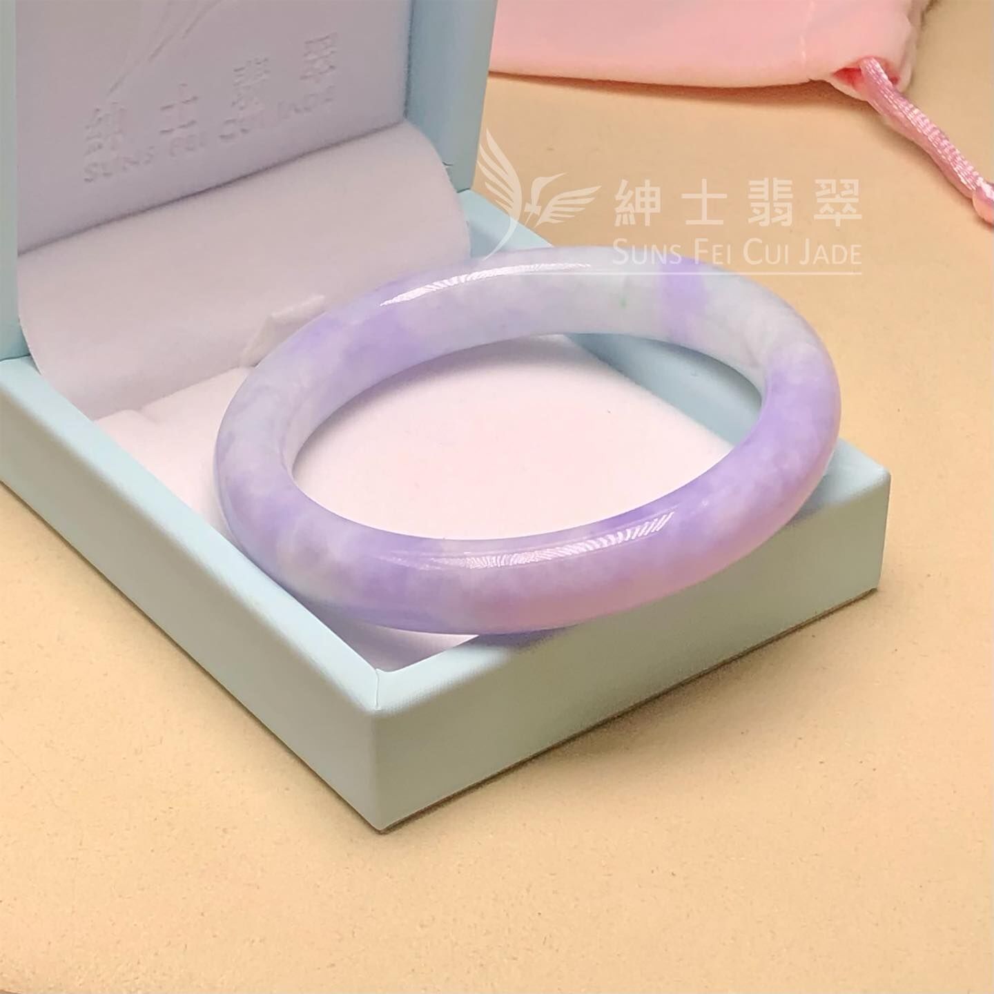 木那藍紫春彩福鐲55mm