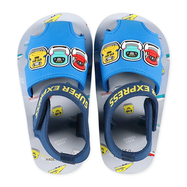 🇯🇵預訂 日本直送🇯🇵新干綫圖案藍色EVA涼鞋