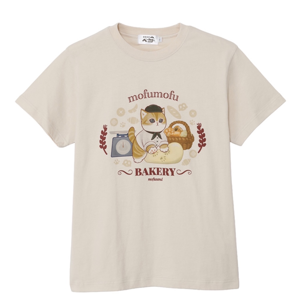 Mofusand 鯊魚貓 tee｜預訂
