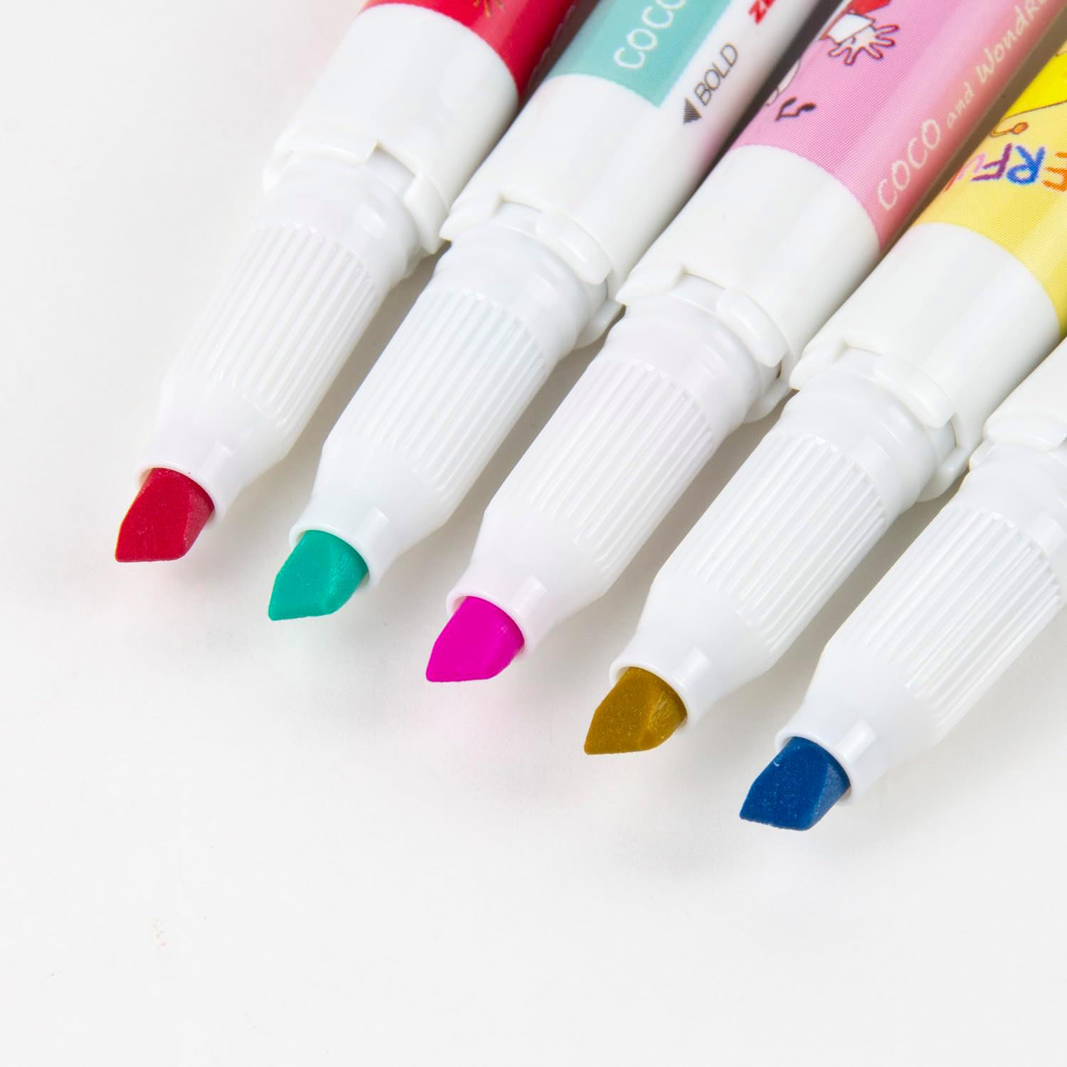 現貨｜COCO and Wondrous Gang 日本製 Zebra MILDLINER 柔和淡色 雙頭 螢光筆 5色套裝 (RYZ-1157)