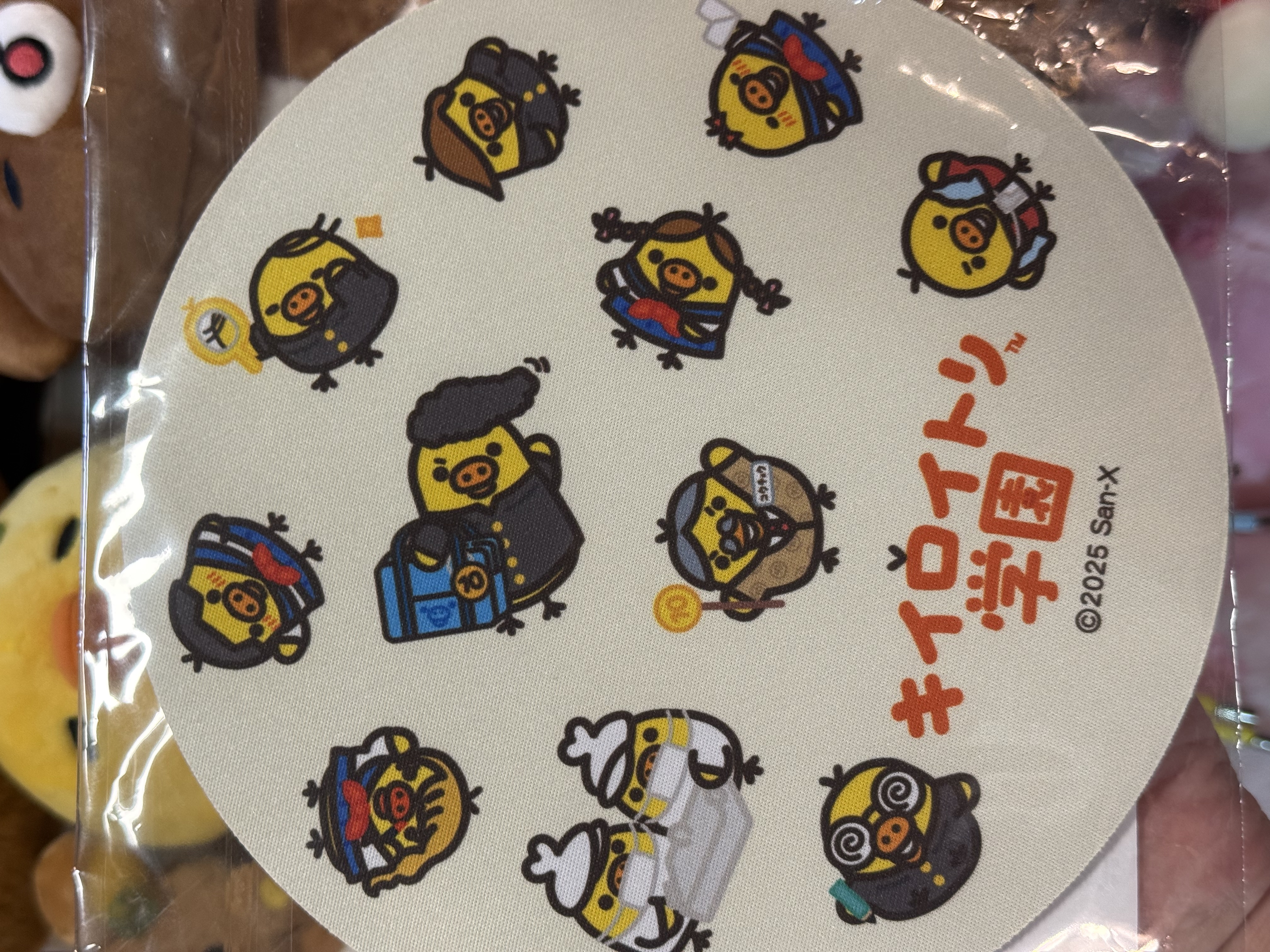 《現貨》全新日本小雞學園主題pop up店限定mouse pad