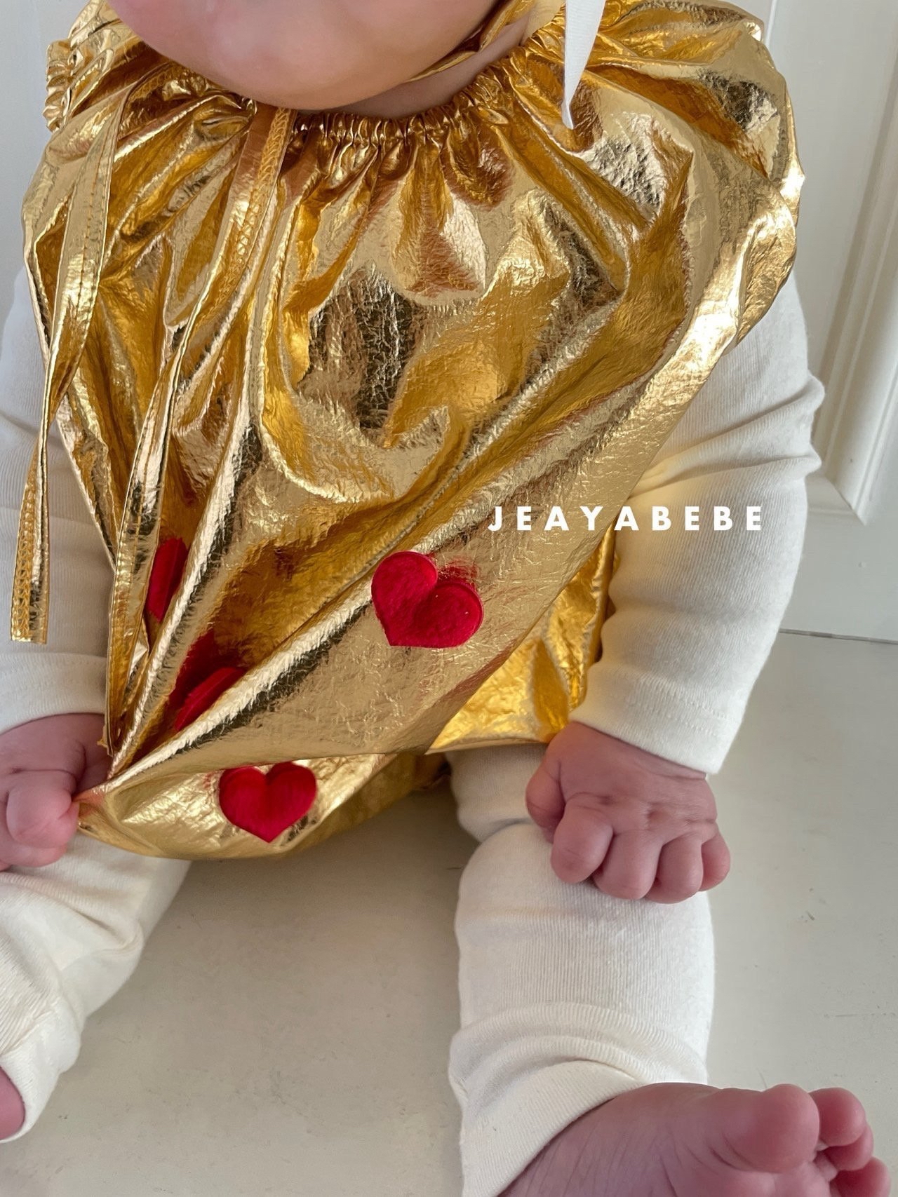 Jeayabebe | Golden set (帽+背心suit)