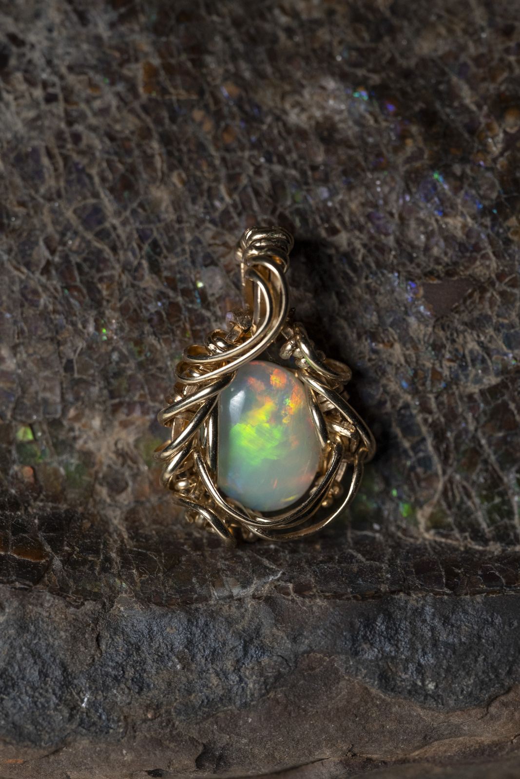 WAS澳寶石吊墜 - Opal Pendant