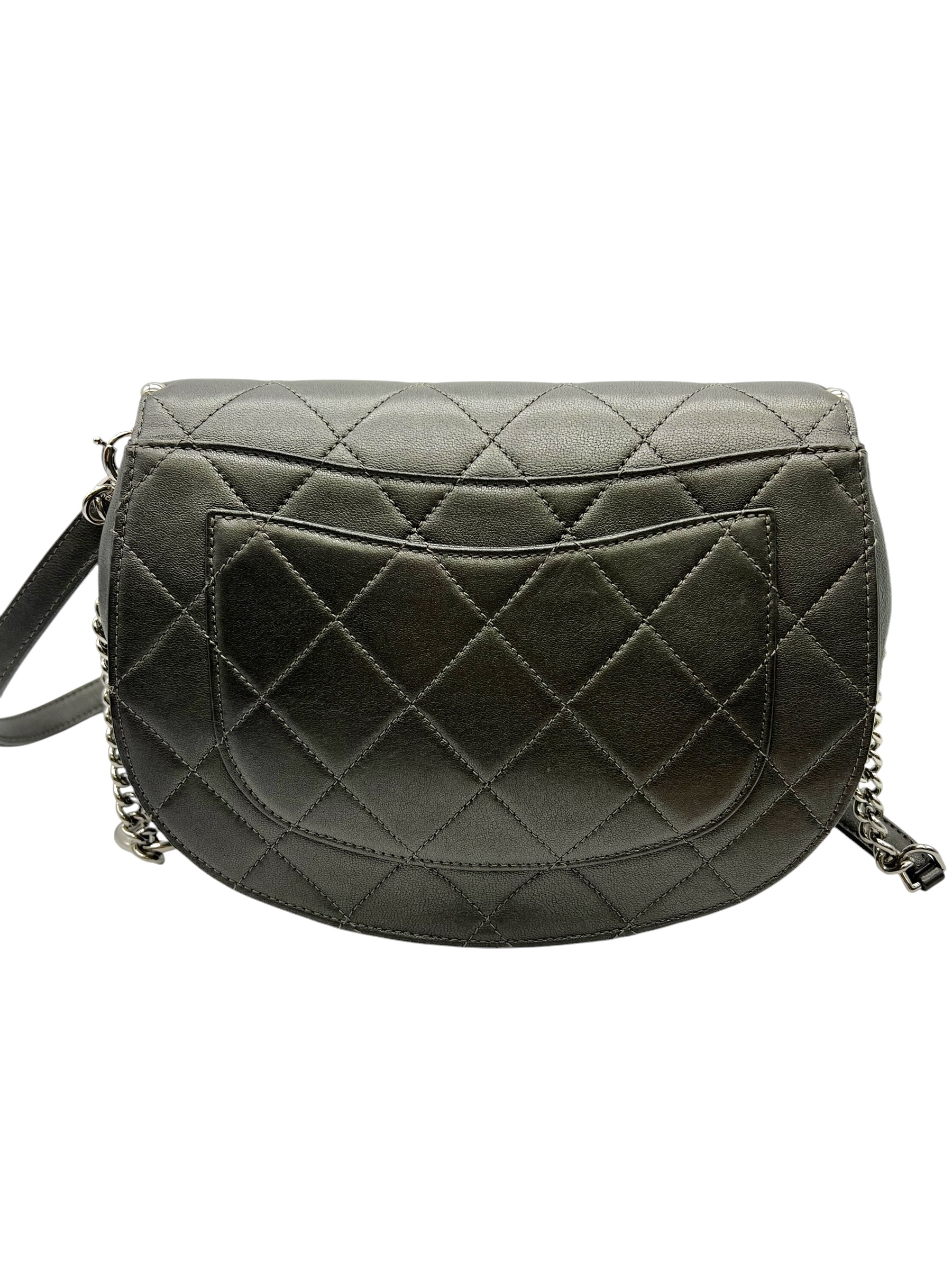 Pre-owned CHANEL Studded Bubble Flap Bag / Product Code: 080305