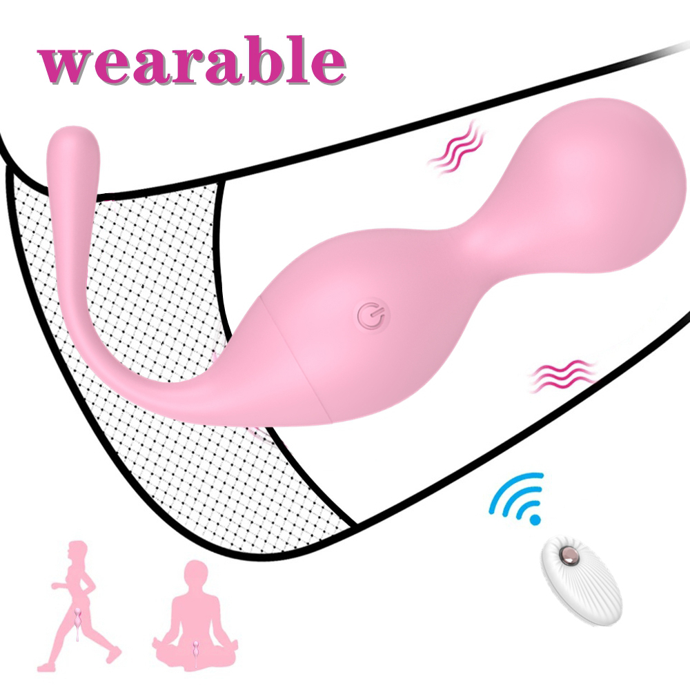 女用缩荫球隐形穿戴跳蛋无线遥控调情自慰器成人情趣用品