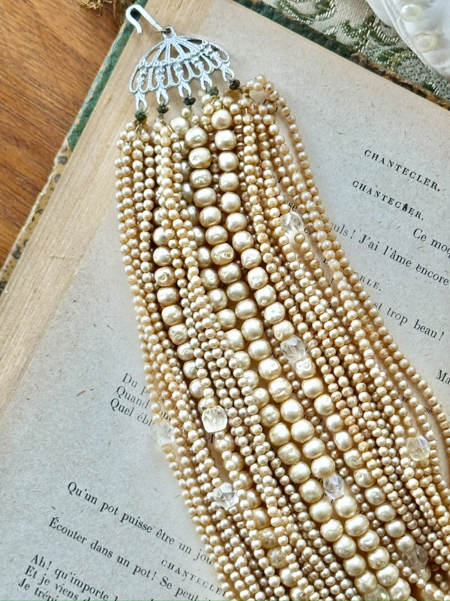 Vintage 1960s Multiple-Row Statement Princess Necklace (MT2648)