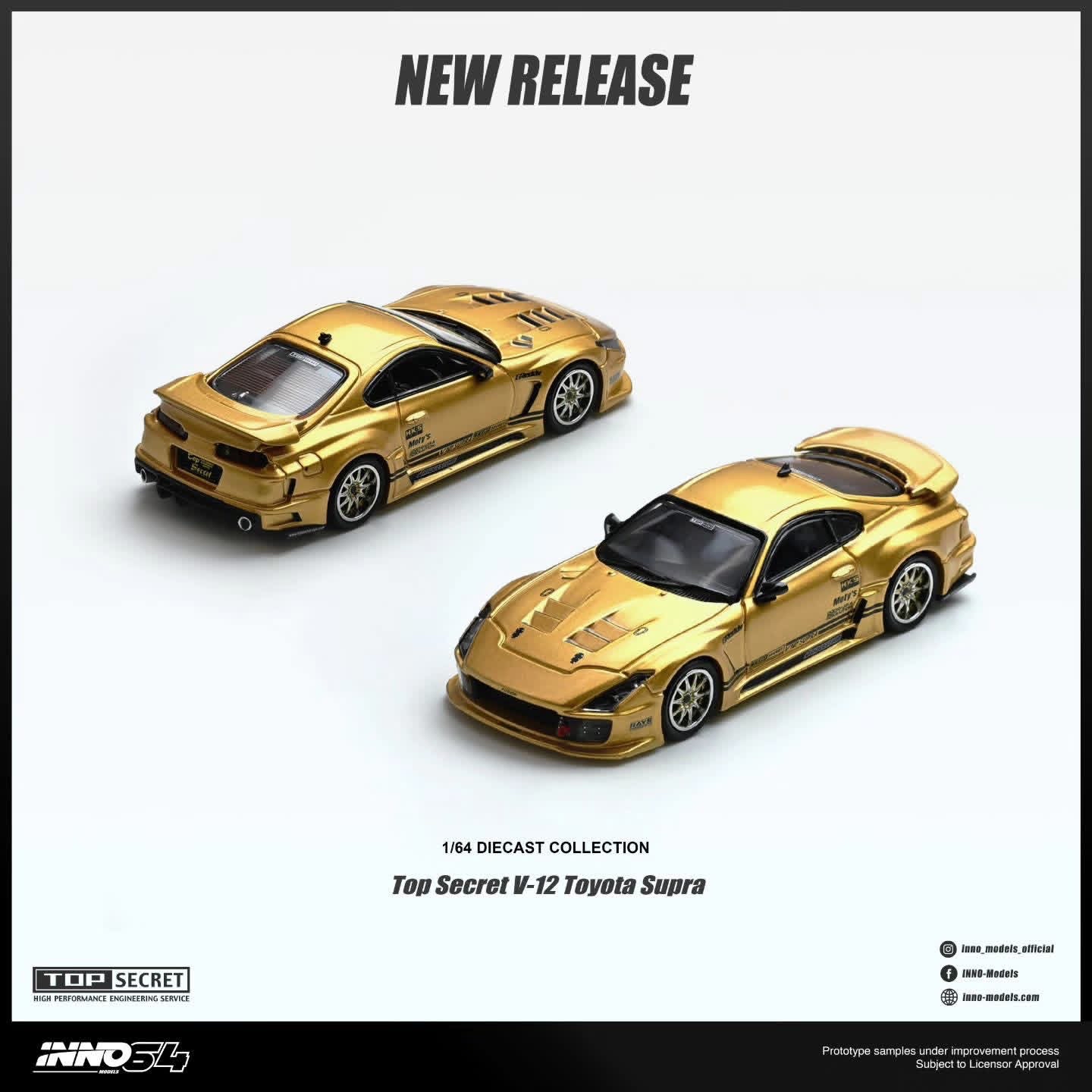 （預訂 Pre Order） INNO64 ( IN64-A80TSV12-01 ) TOP SECRET V12 SUPRA
