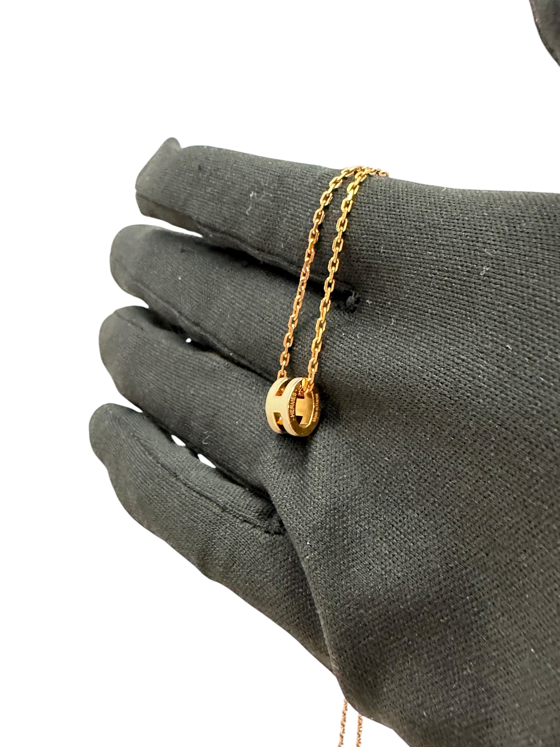 Pre-Owned Hermès Mini Pop H Pendant Necklace / Product Code: 080522