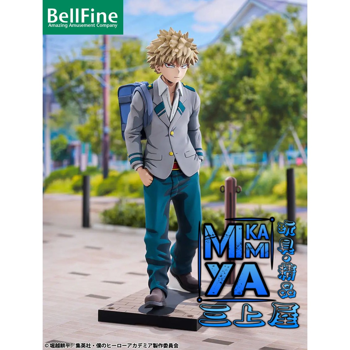 【預訂日期至1/5/26】 TOMY Company, Ltd. 1/8 爆豪勝己 (雄英高校制服)  二次元化Ver. : 我的英雄學院 / Bellfine Palette Masters 1-8 Katsuki Bakugo U.A. High School Uniform 2D - Two Dimensioning Ver. : My Hero Academia  🌸[訂單確認後,本店會於一週內發出電子預購單據,屆時請確認WhatsApp對話查收。"如需到店提取紙質單據或使用其他通訊APP可於備註告知"]