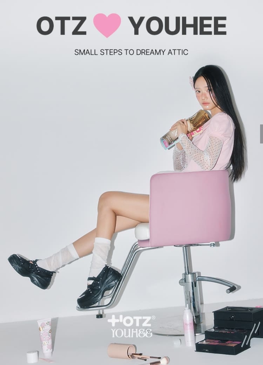 🖤 OTZ × YOUHEE Lomita Platform Banding Shoes