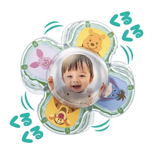 Takara Tomy Disney Baby Winnie the Pooh小熊維尼旋轉鏡面玩具 - 04260060
