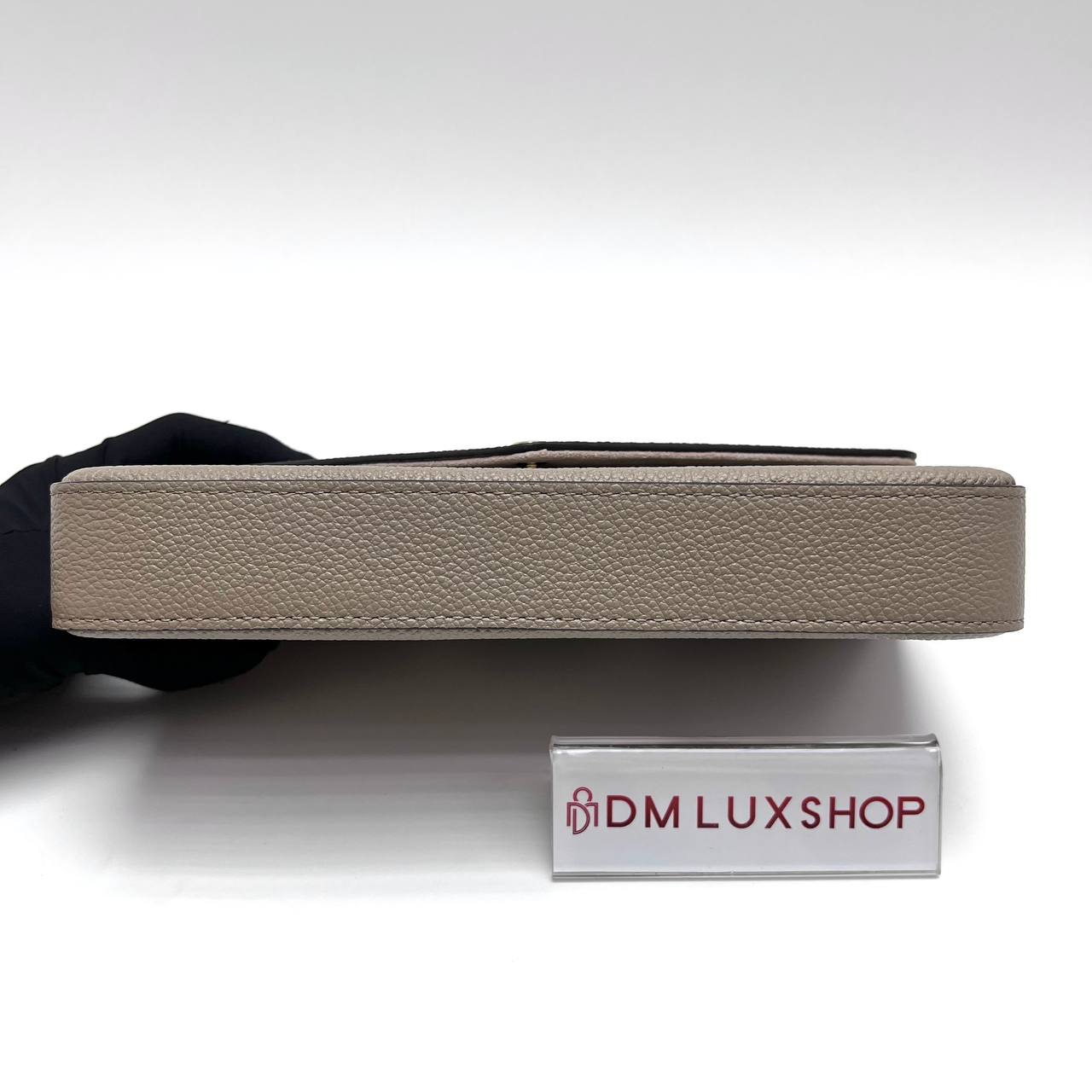 LV Bicolour Grey Empreinte Pochette Felicie