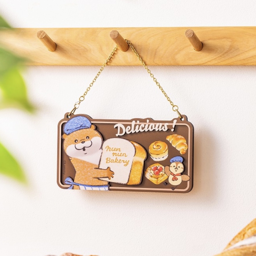 愛說謊的水獺 裝飾掛牌｜預訂