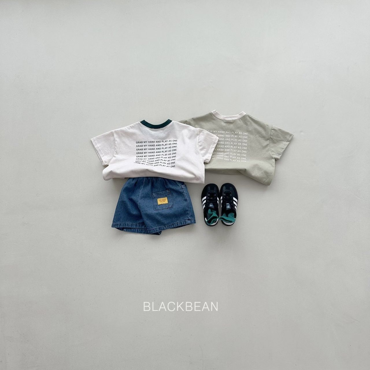 🇰🇷Blackbean&kids tee
