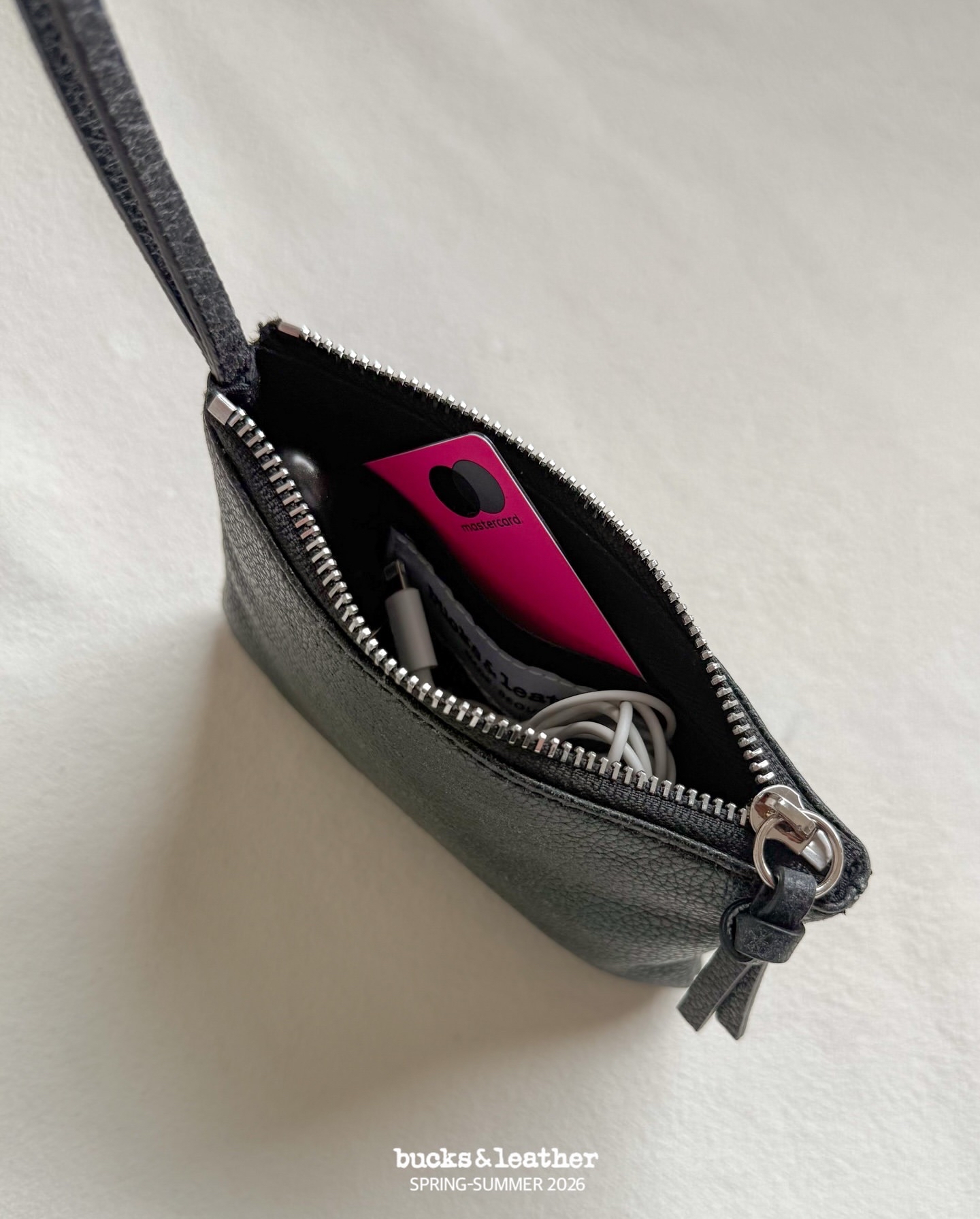 預訂_Pillow Pouch By Bucks & leather