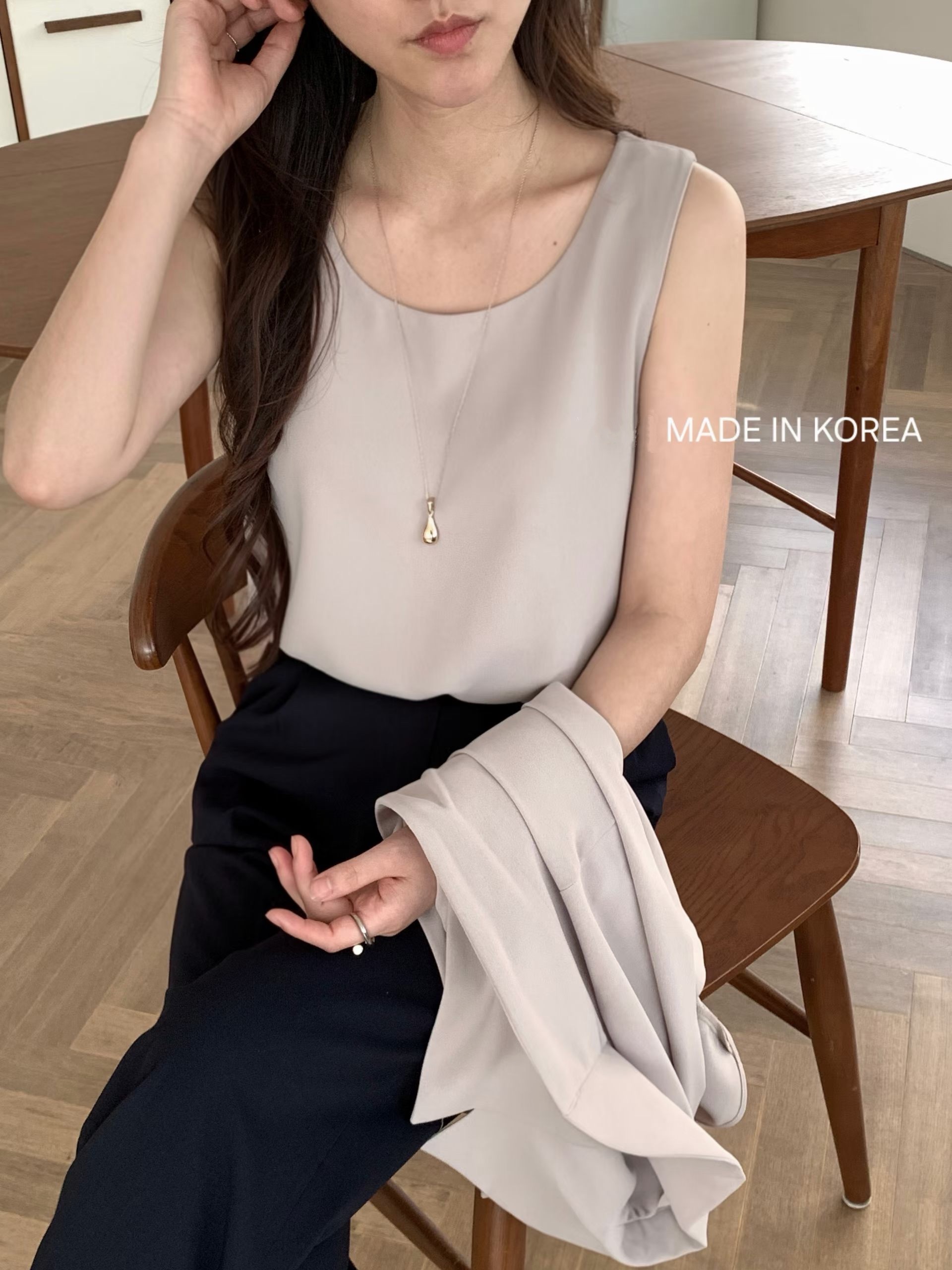 E5136 靚料單鈕西裝外套