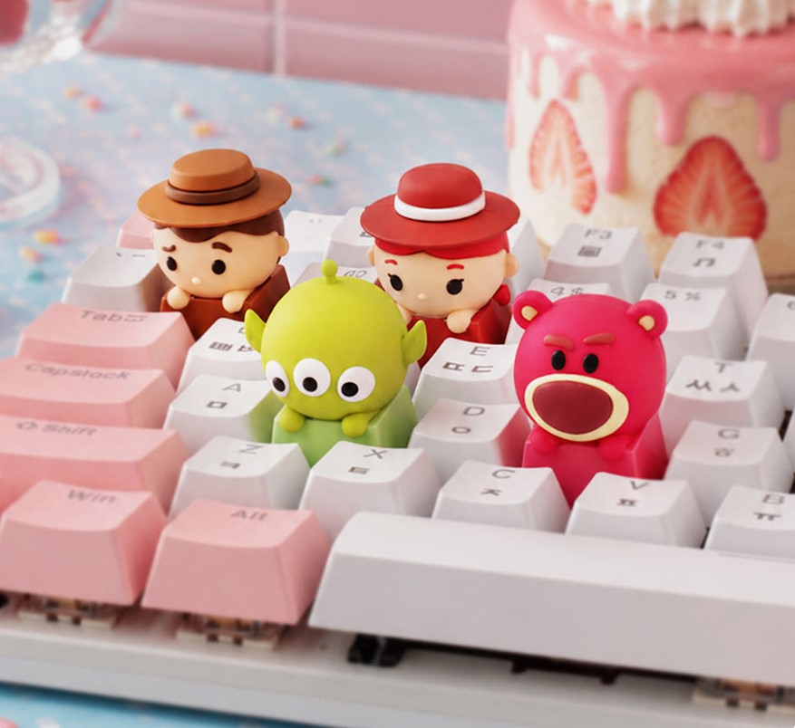 【預訂】韓國直送 Disney Tsum Tsum《反斗奇兵》立體公仔鍵帽匙扣