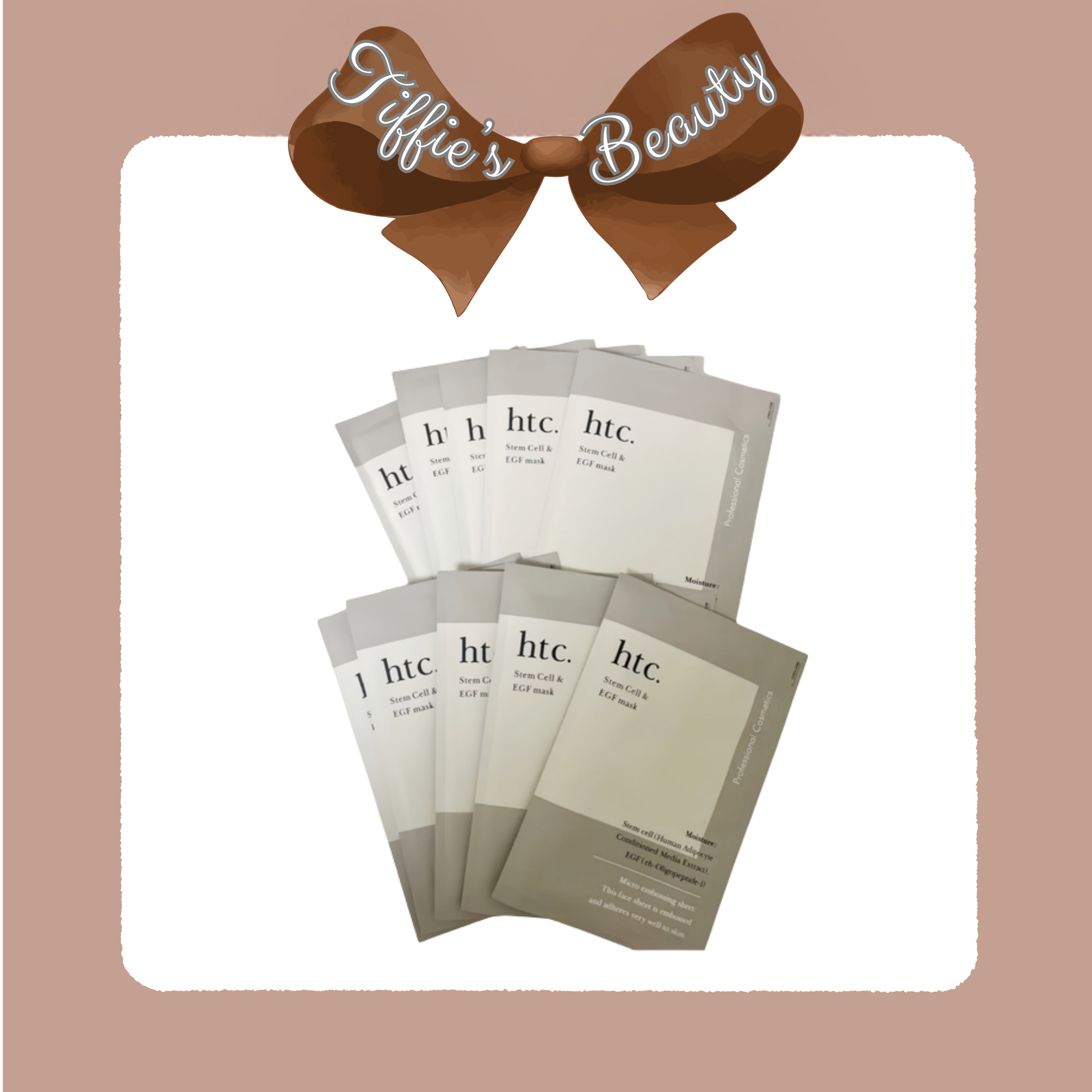 HTC 高濃度幹細胞 & EGF面膜