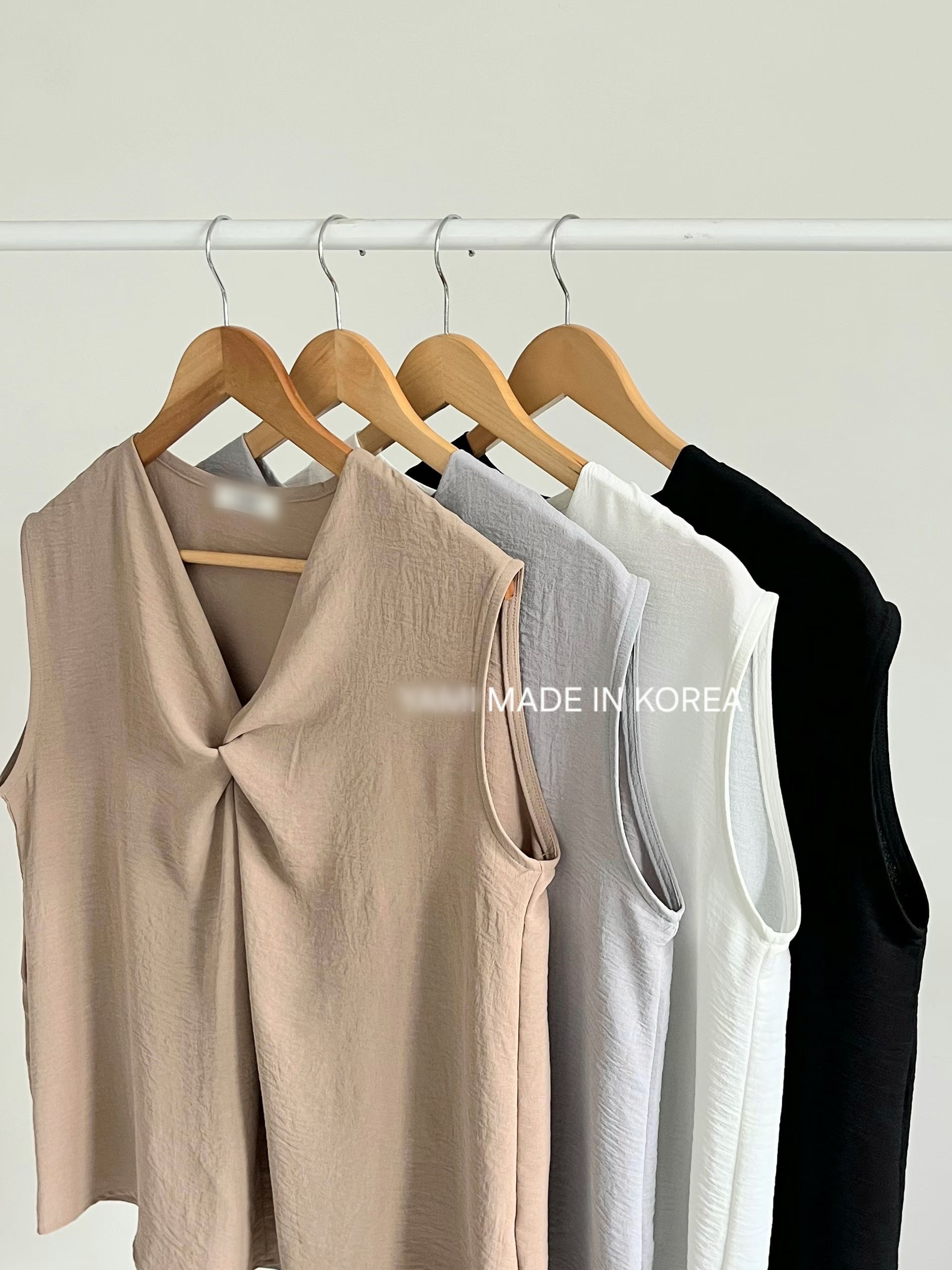 G6225 韓國🇰🇷V領扭結top