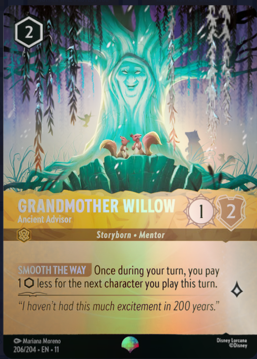 206/204 Grandmother Willow - Ancient Advisor EP