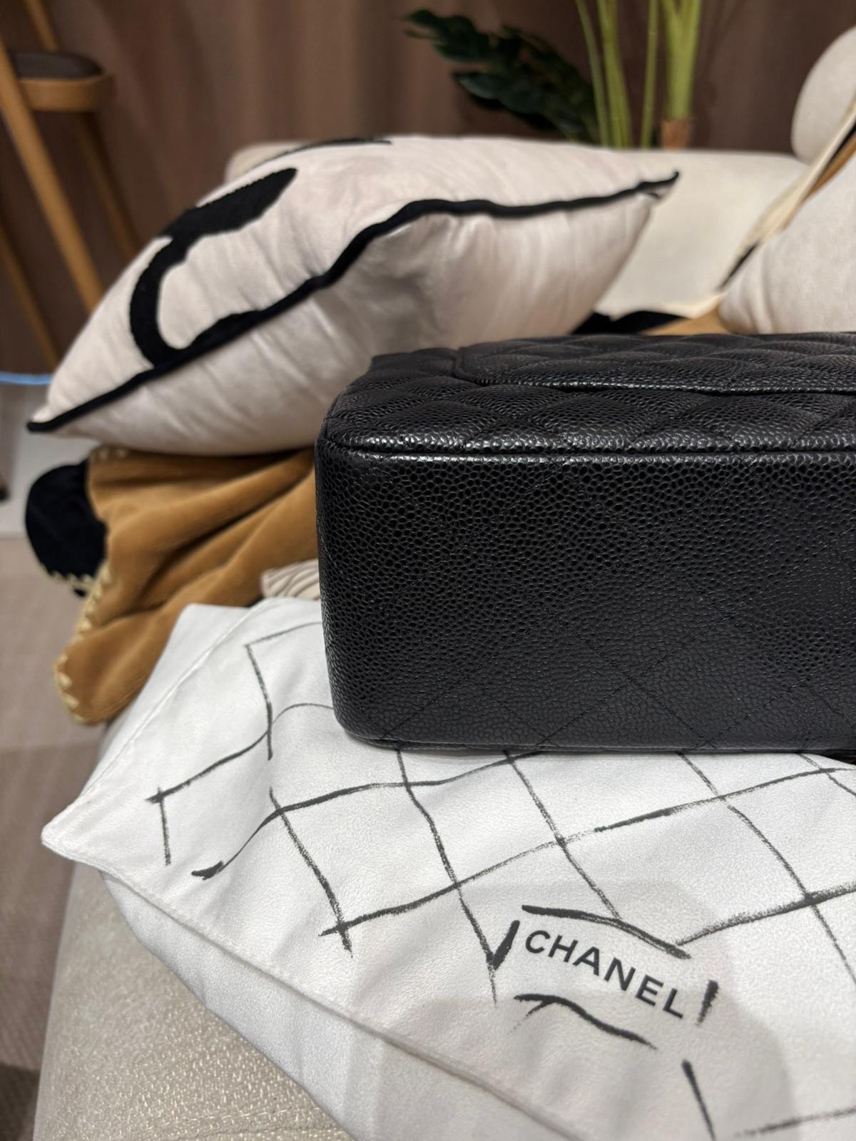 Chanel classic flap 30cm,jumbo,A58600 cf30 100%Authentic ,98%new ✅16card ✅塵袋✅box