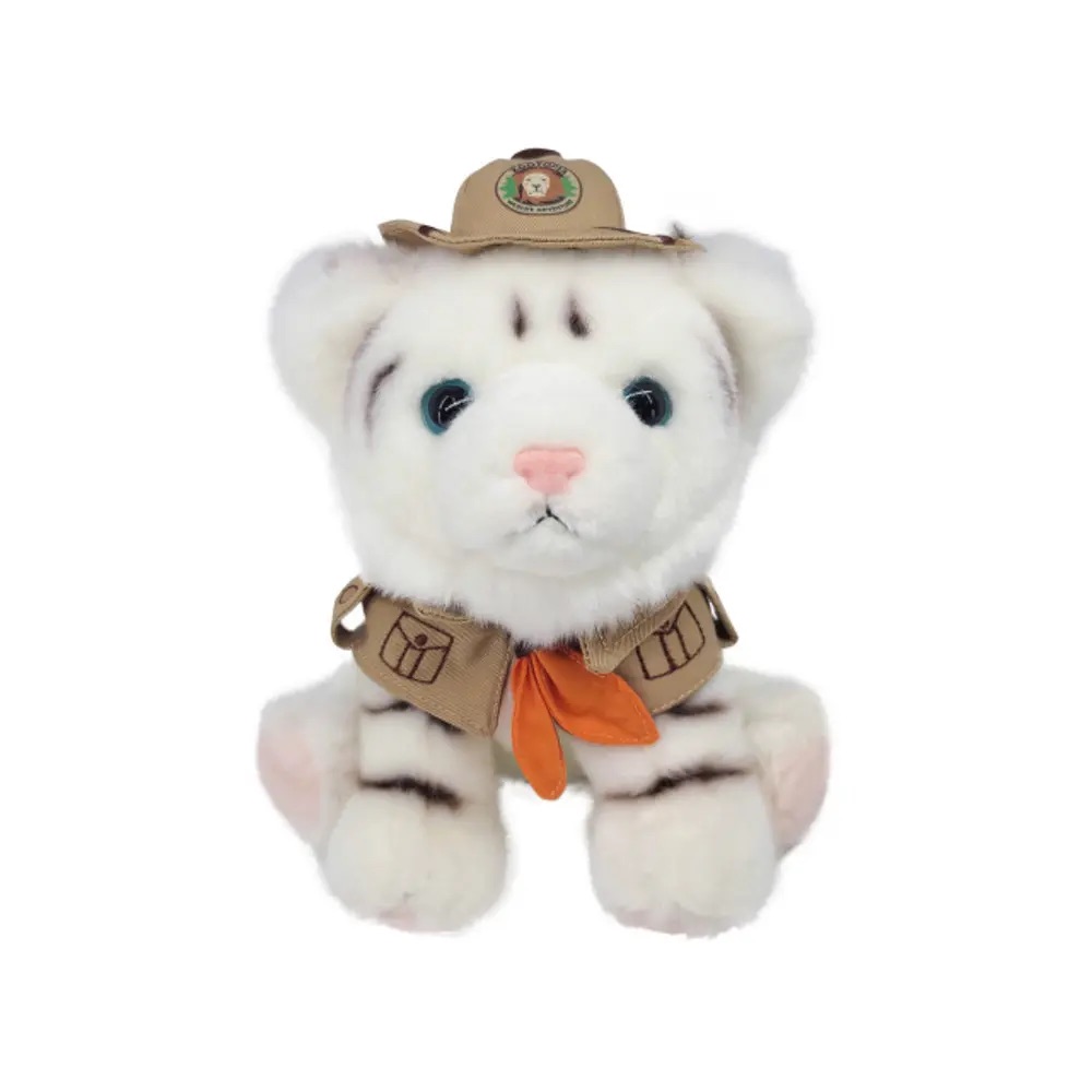 📦訂購 韓國代購 Everland 愛寶樂園 白老虎 制服裝 毛絨公仔🧸