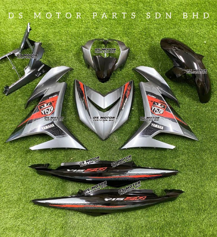 Yamaha Cover Set Y15ZR 100% HLY Original <Light Green 2024 Dgbmj / Grey 2024 Bnm3 >