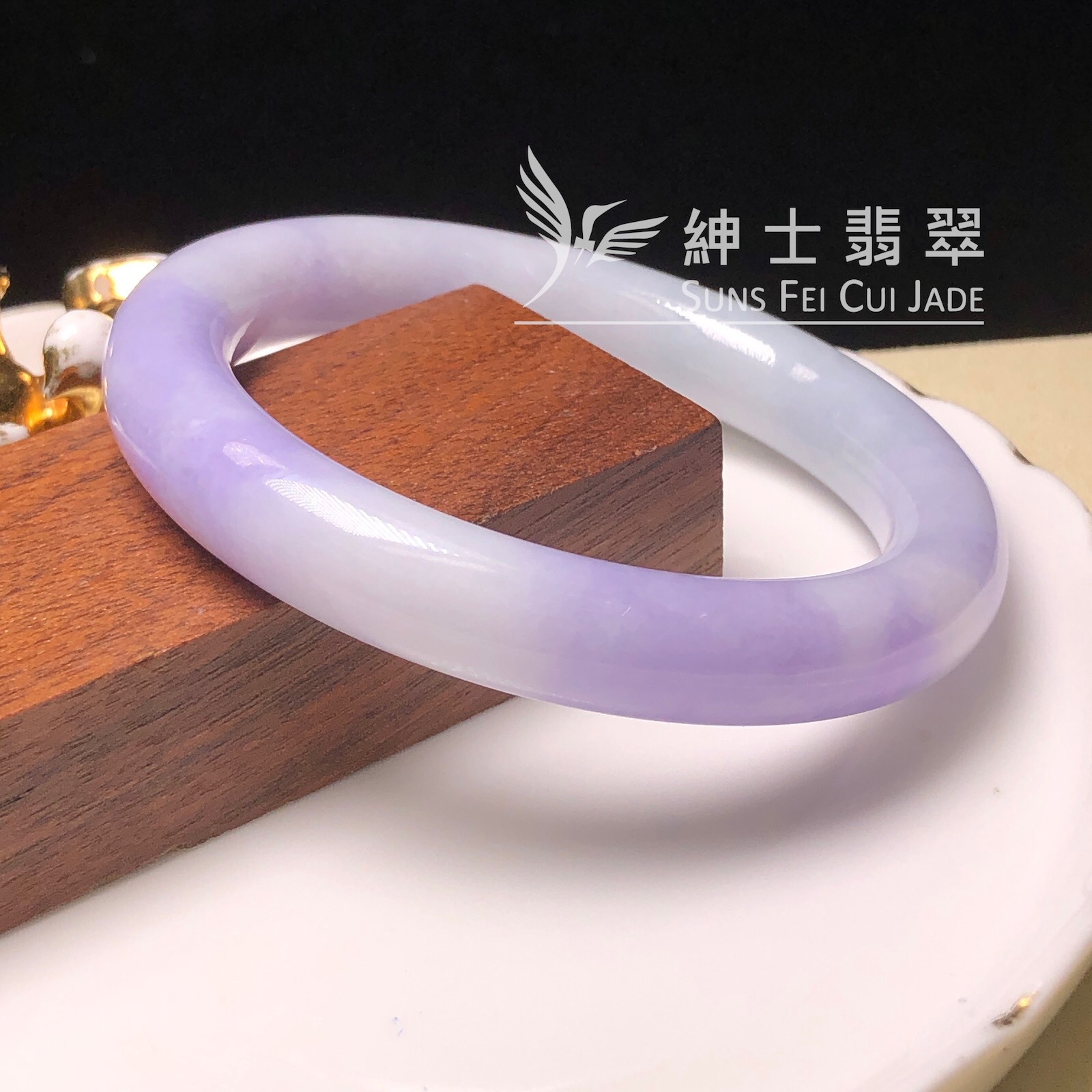 C05552 木那春彩圓鐲56.5mm 