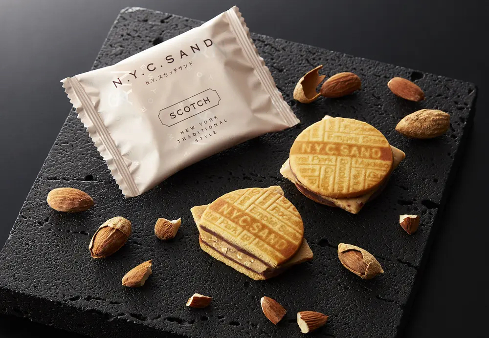 四月連線貨品 - 日本N.Y. CARAMEL SAND CARAMEL Scotch杏仁拖肥糖牛油餅乾