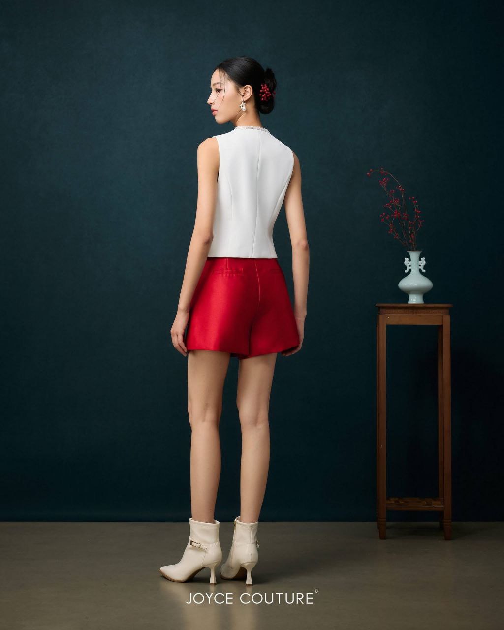 欧根纱百塔短裤 P0090