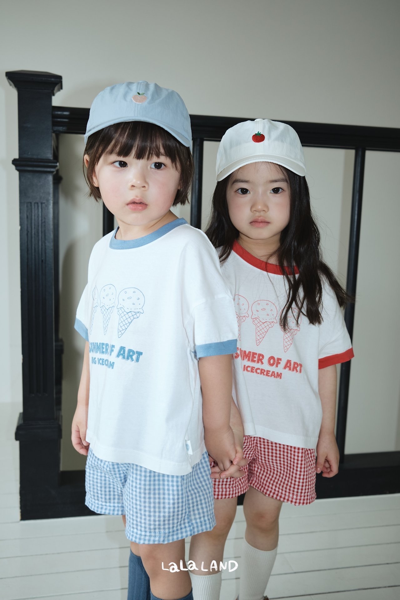 Lalaland | Ice cream T(Blue M95-105)