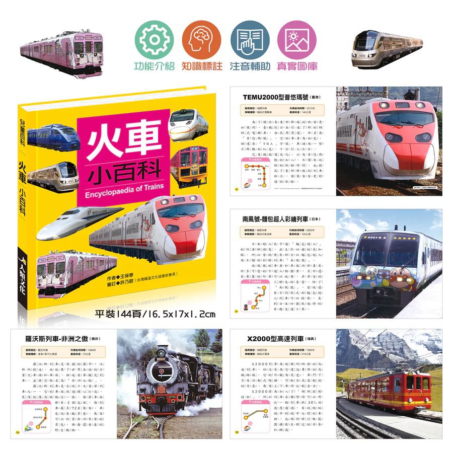 酷樂 小百科系列: 火車小百科