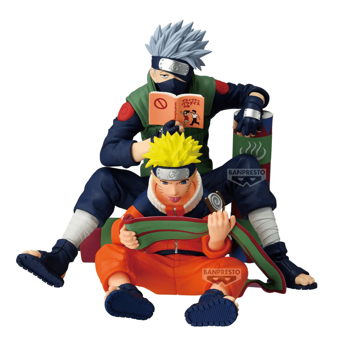 Naruto Shippuden, 72 Series 03 Statue: Naruto Uzumaki and Kakashi Hatake