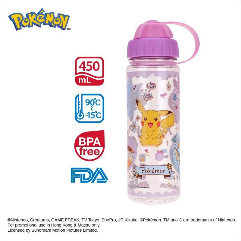 Pokemon 450ml BPA Free 膠水樽 (2開口設計)(PKM-5961-4)