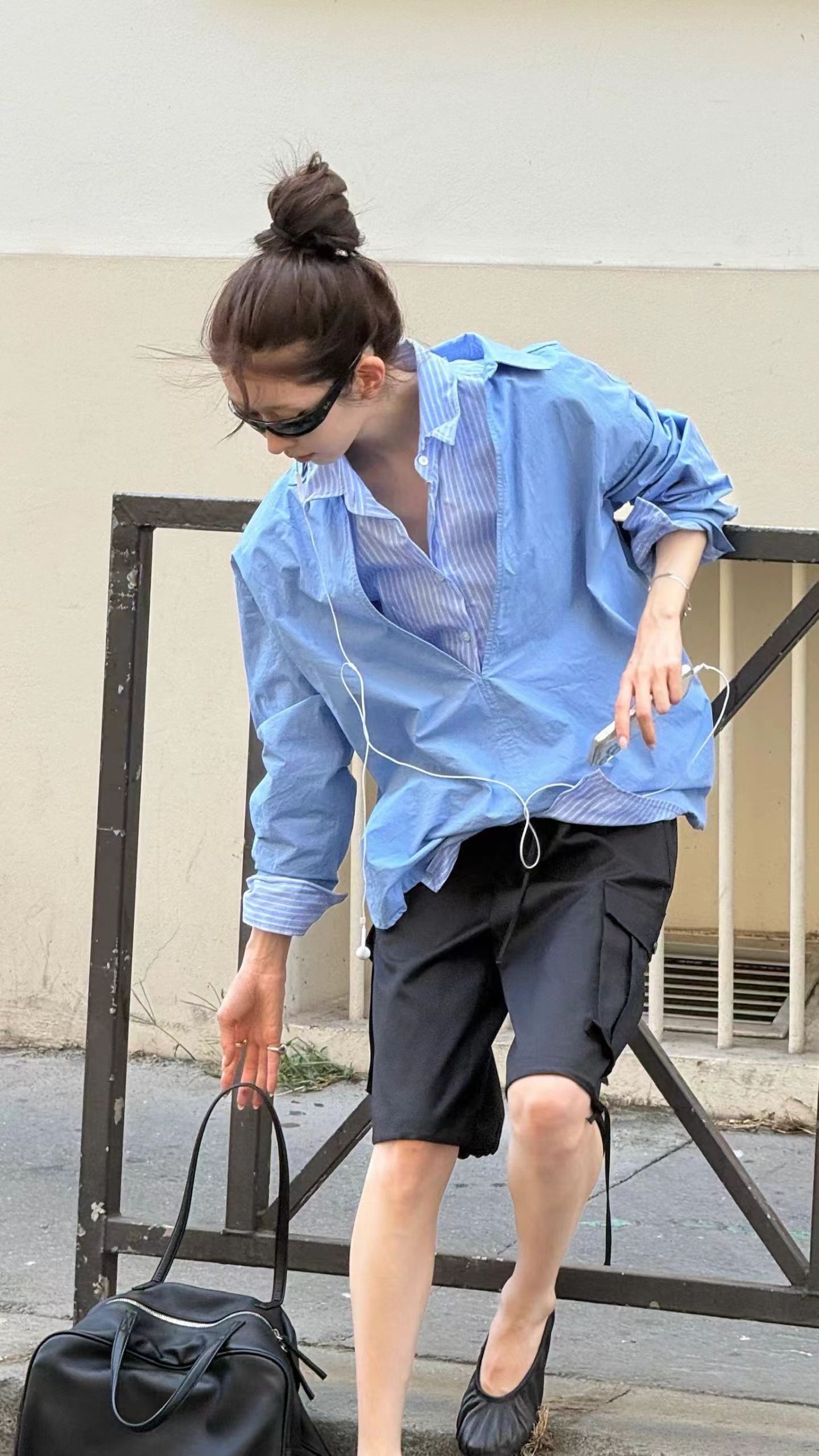 Deep V shirt