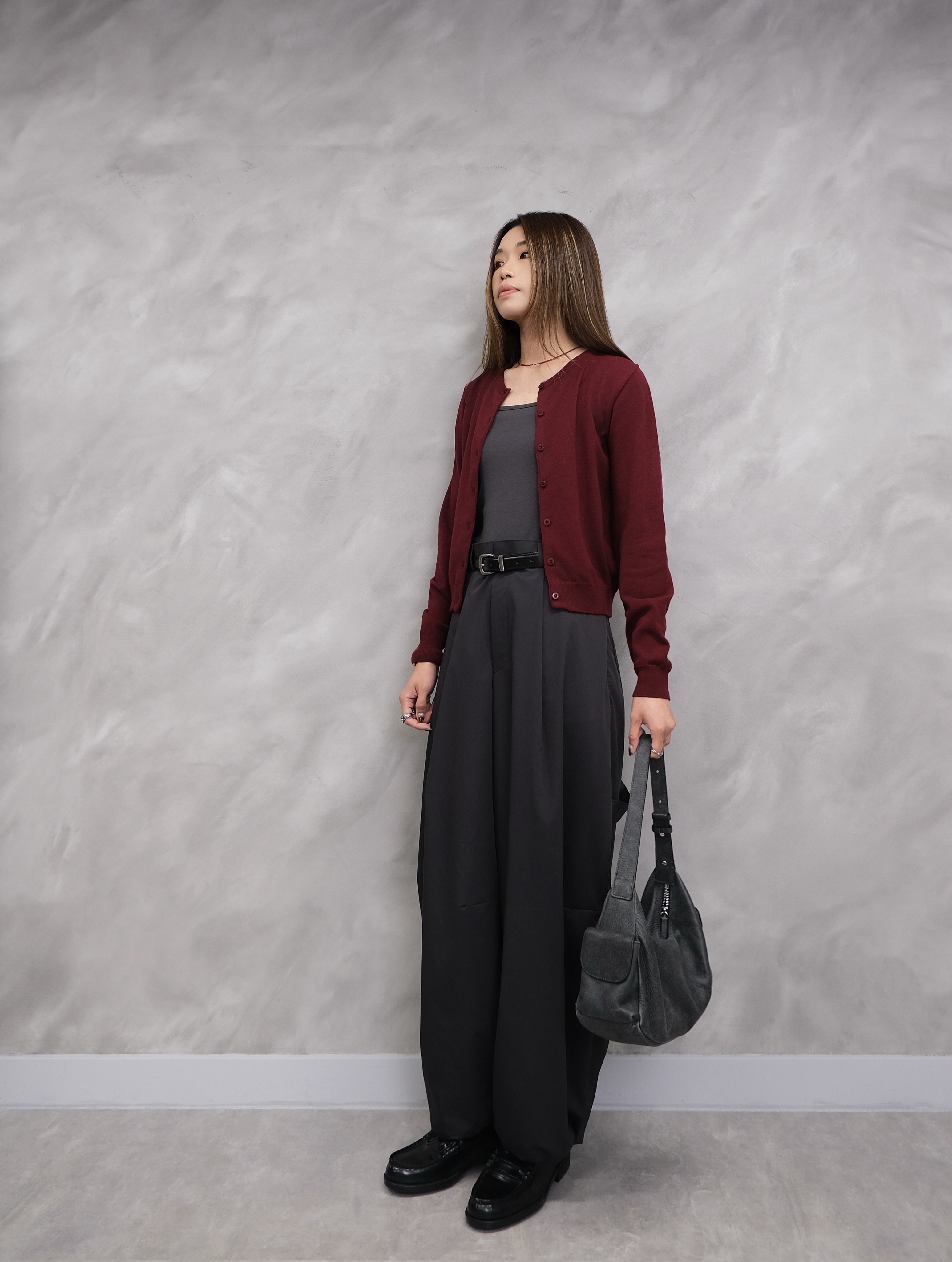 （Unisex) Urban Volume Pleated Trousers #pt24
