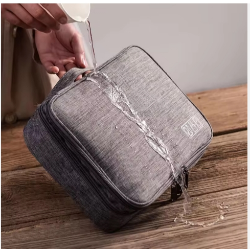 Travel digital Portable Cover Pouch Case Casing Multifunction Charger Storage Handle Waterproof  USB Storage Bag
