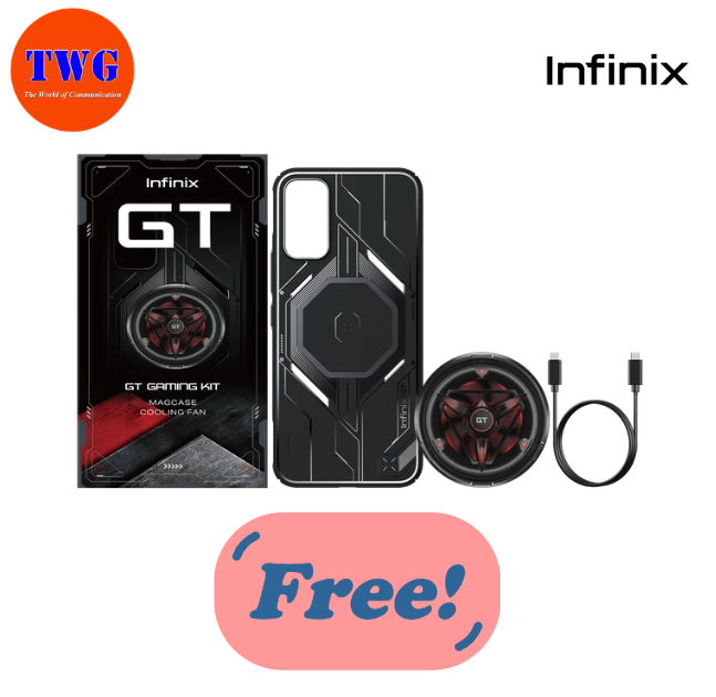 INFINIX GT 30 5G (8+8gb ram + 256GB ) 100% ORIGINAL MALAYSIA BRAND NEW, free gaming kit and phone case 