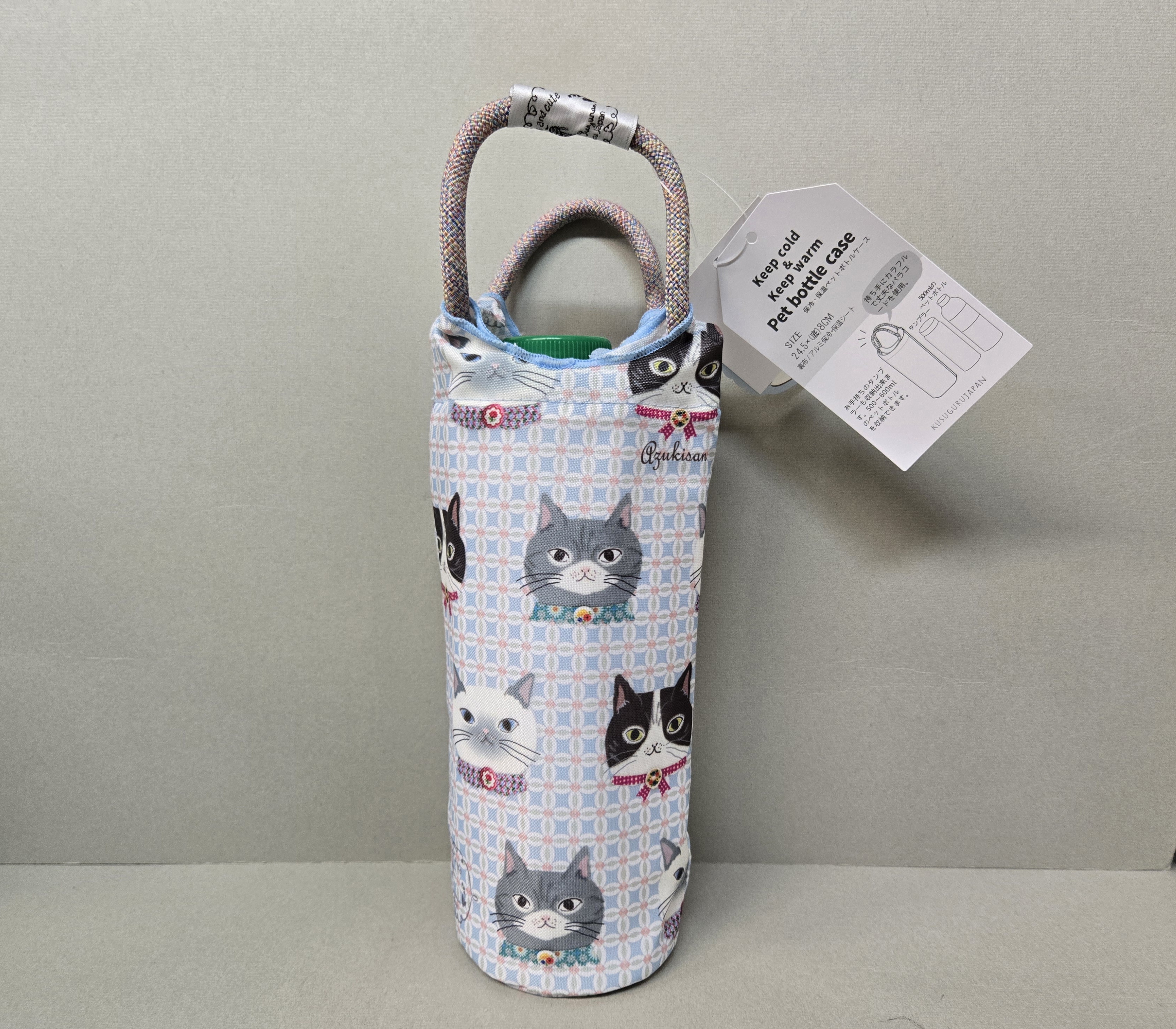 多款不同貓咪頭保温水樽袋