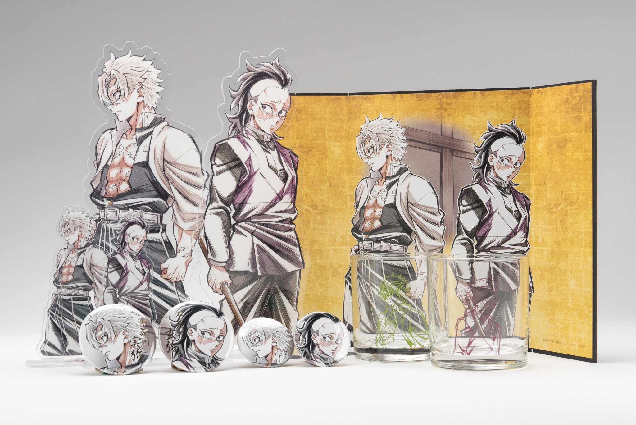 『預售中』鬼滅之刃ufotable Kuji抽賞柱稽古編 (不死川實彌及不死川玄彌)